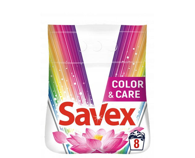 Savex სარეცხი სითხე 2-1ში Color And Care 1.2კგ